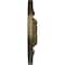 Ekena Millwork Monique Ceiling Medallion (Fits Canopies up to 3 3/4"), Hand-Painted Brass, 13 3/4"OD x 1"P CM13MOBRS - alternate 3